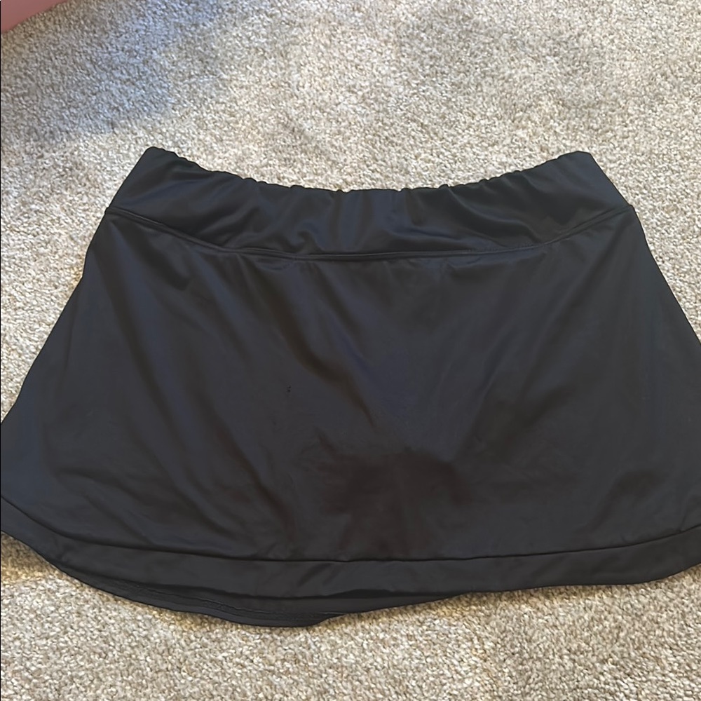 Augusta Sportswear black athletic skirt